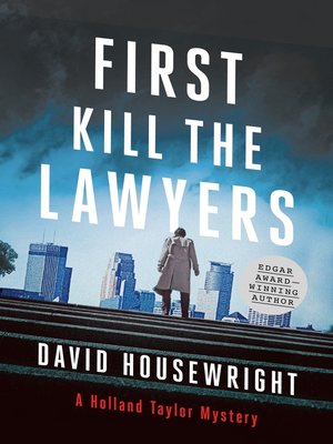 cover image of First, Kill the Lawyers